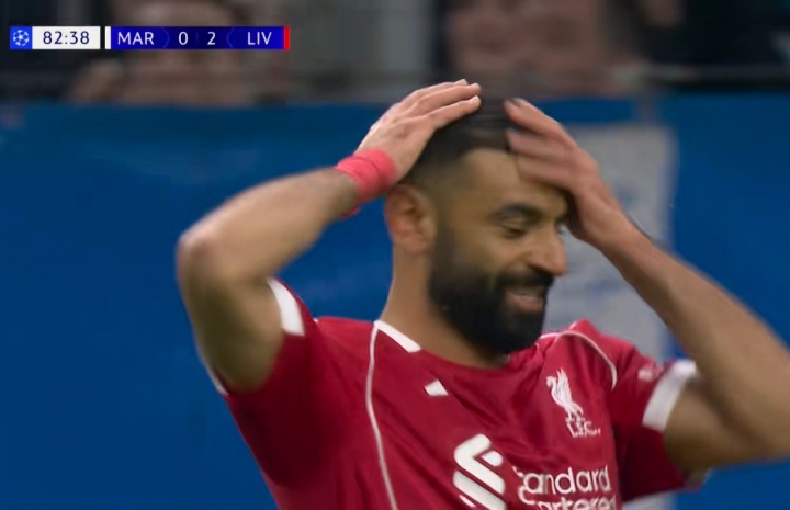 mk体育下载-非洲杯后回归首战！萨拉赫半单刀面对门将踢疵